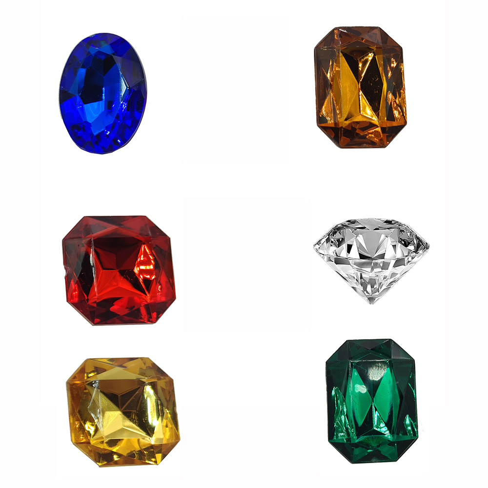 Board Game Vector - DIY Acrylic jewels Board Game Gemstone