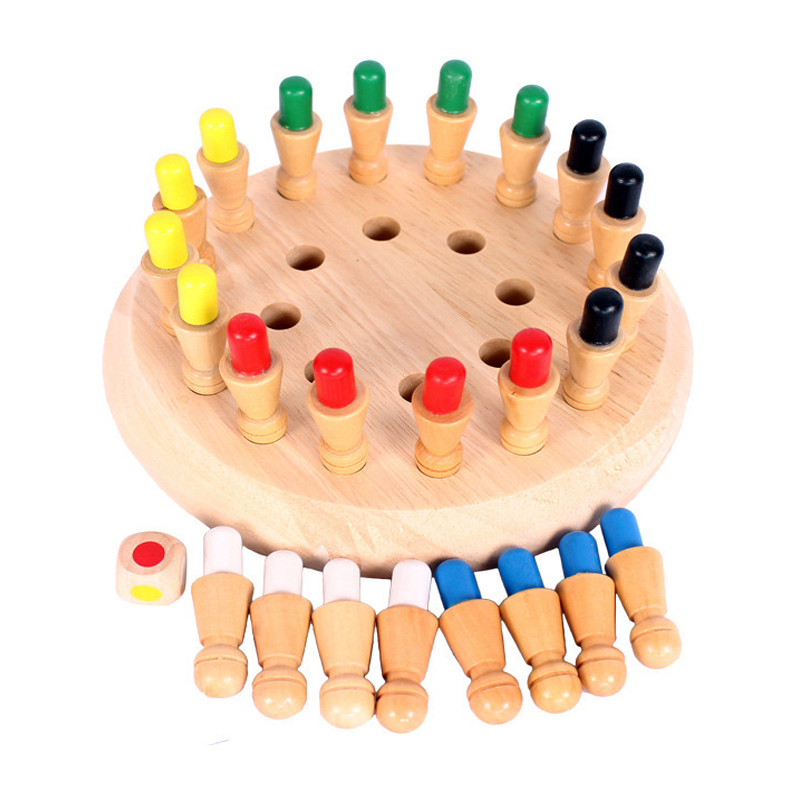 Board Game Oath - Wooden Memory Match Stick Chess Color