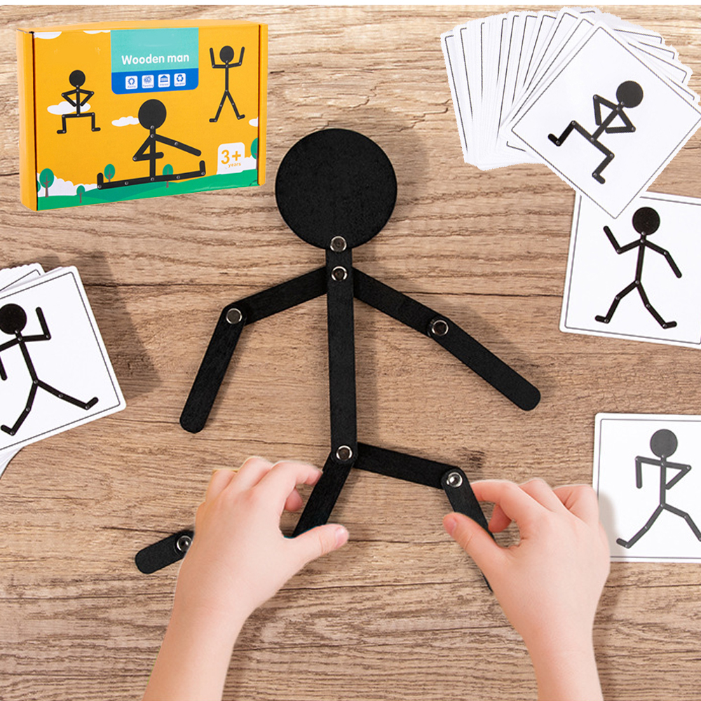 Board Game With Questions - Montessori Material DIY Puzzle Toys Boards