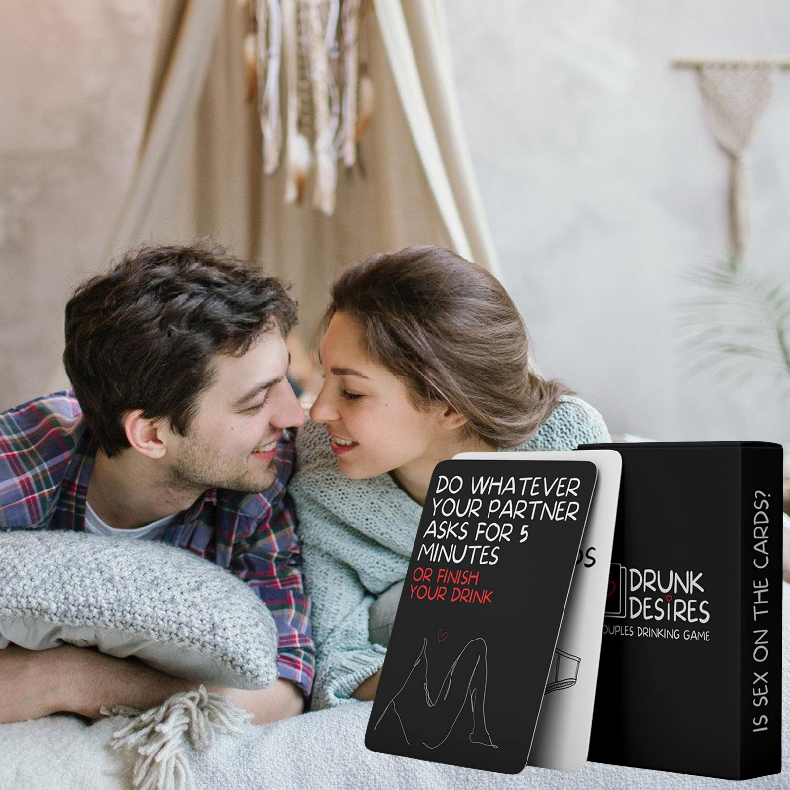 Board Game Unmatched - Drunk Couples Desires Card Game Interactive