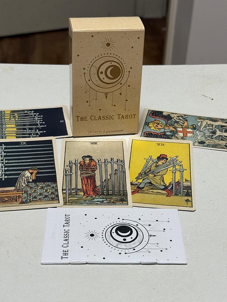 Board Game Quantum - The Classic Tarot Cards A 78