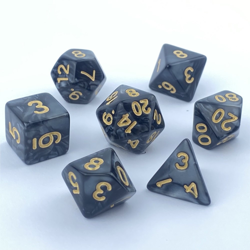 Board Game Vector - 7pcs Dice Set Board Games Roll