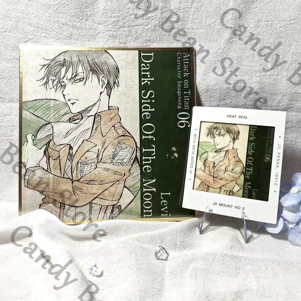 Board Game Illustration - Anime Attack on Titan Levi Ackerman