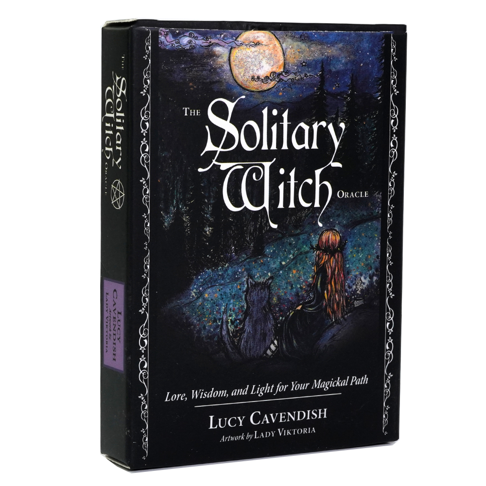 Board Game Quantum - New 45pcs Cards Solitary Witch Oracle
