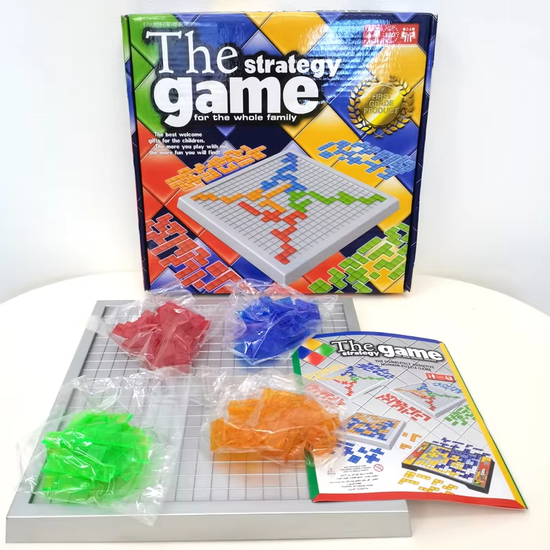 Board Game With Questions - Children Intellectual Puzzle Strategy Board Educational