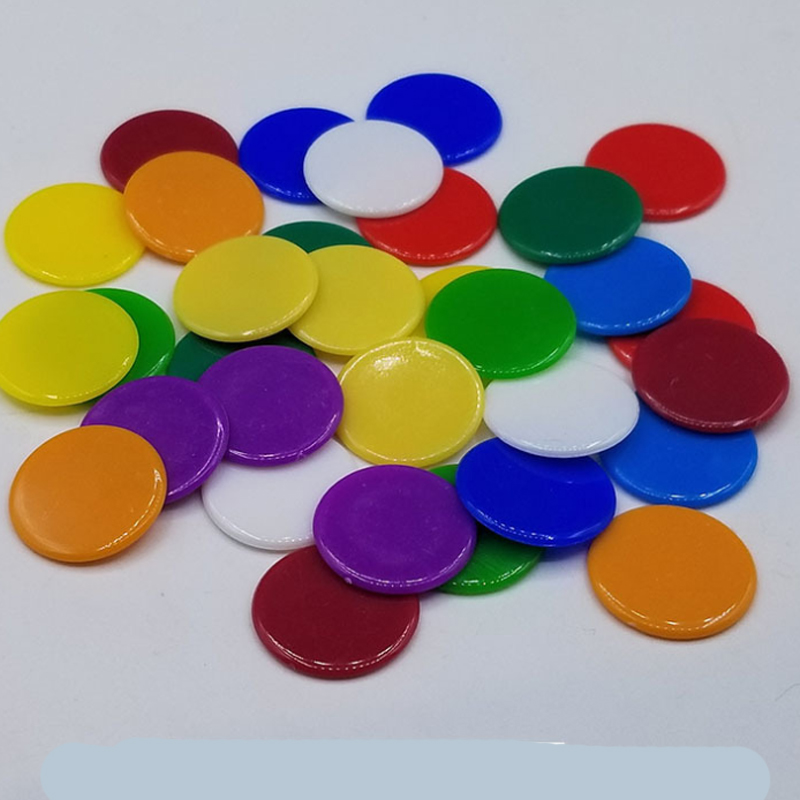 100pcs 19mm Transparent Chips  - Board Game Vector review and price