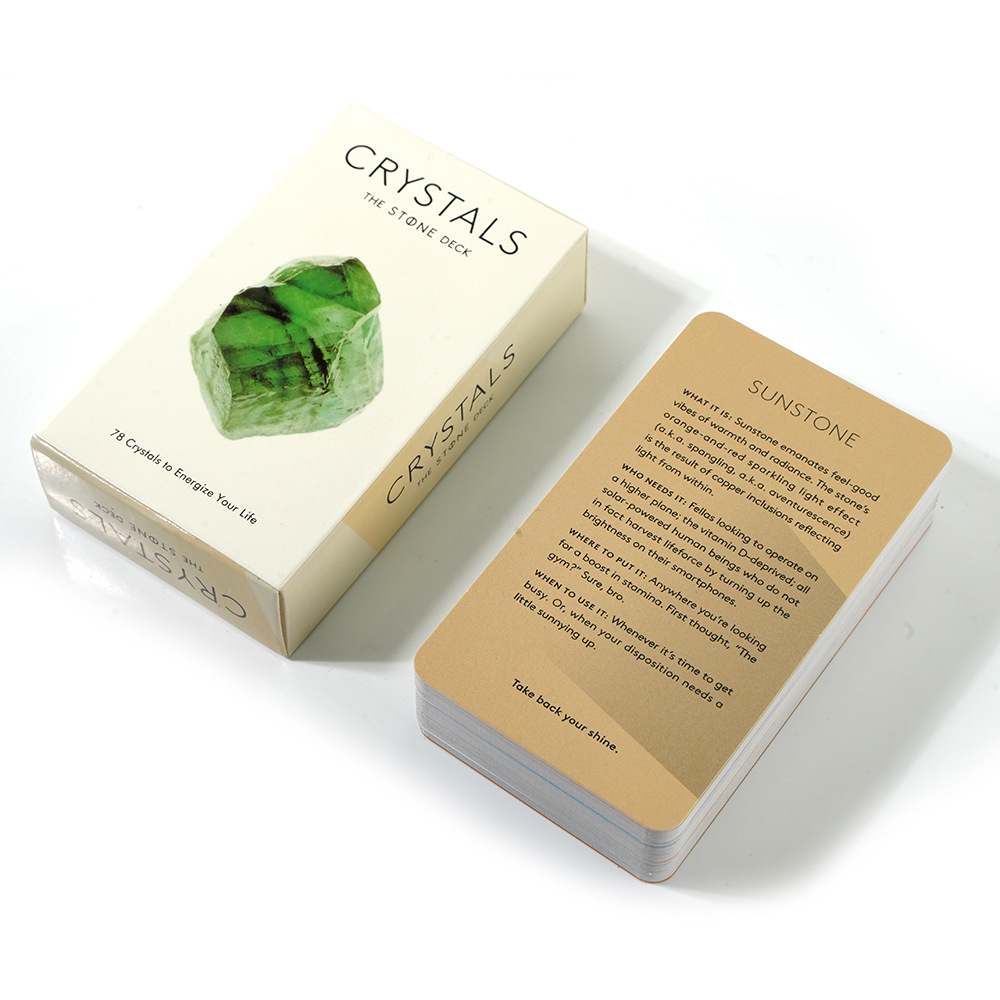 Crystals Tarot Cards Oracle Ca - Board Game Quantum review and price