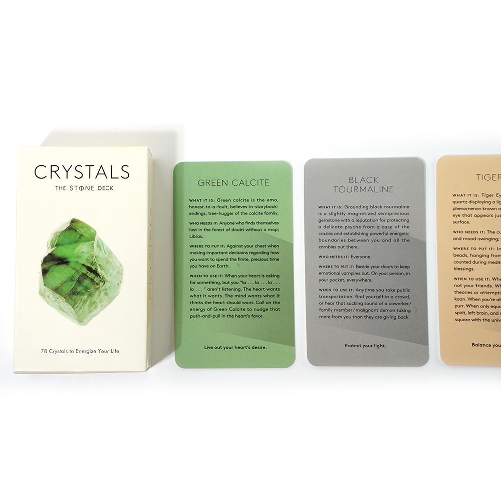 Crystals Tarot Cards Oracle Ca - Board Game Quantum review and price