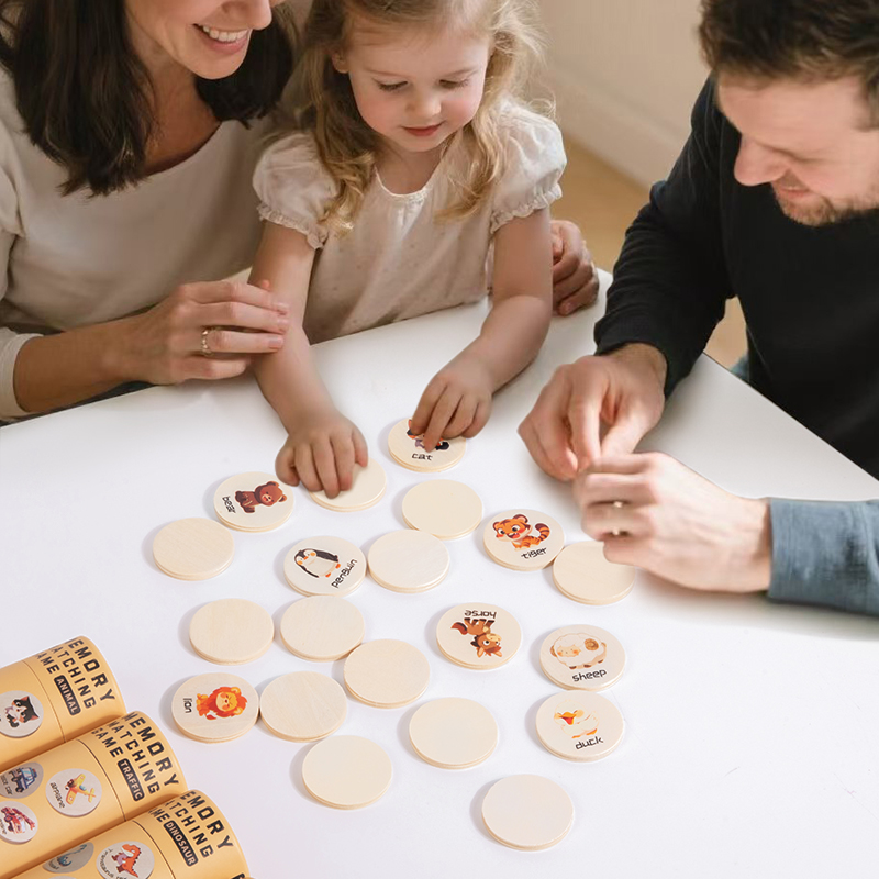 Wooden Memory Match Stick Ches - Board Game Oath review and price