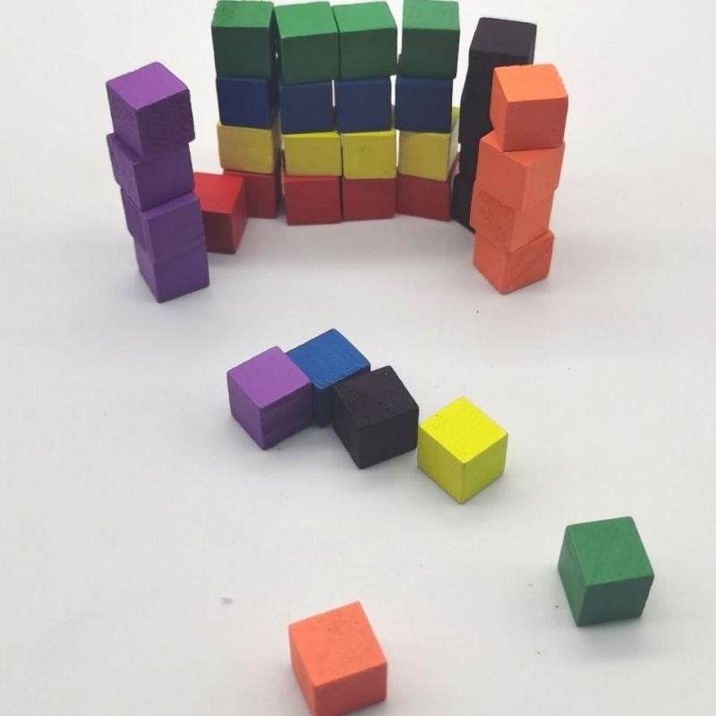 100Pcs/lots 10mm Wood Cubes Co - Board Game Vector review and price