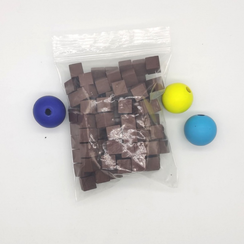 100Pcs/lots 10mm Wood Cubes Co - Board Game Vector review and price