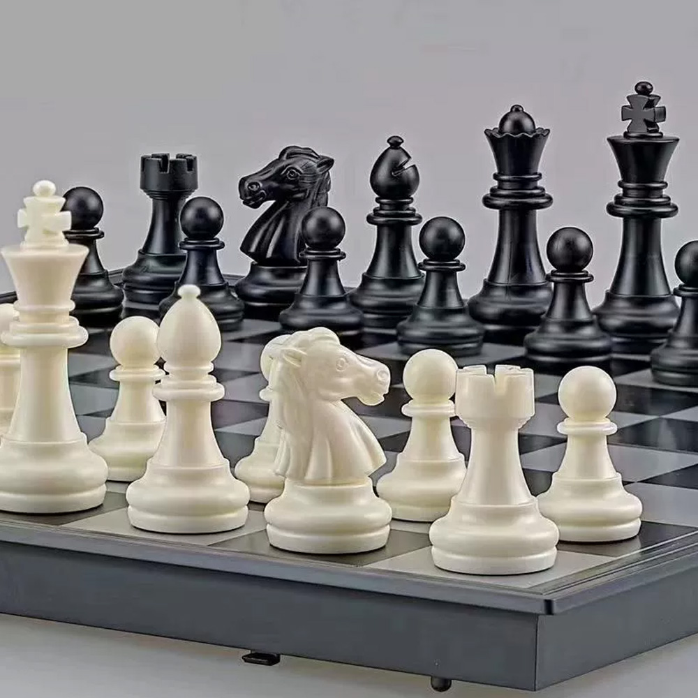 3-in-1 Magnetic Chess Set Boar - Board Game Electronic Table review and price