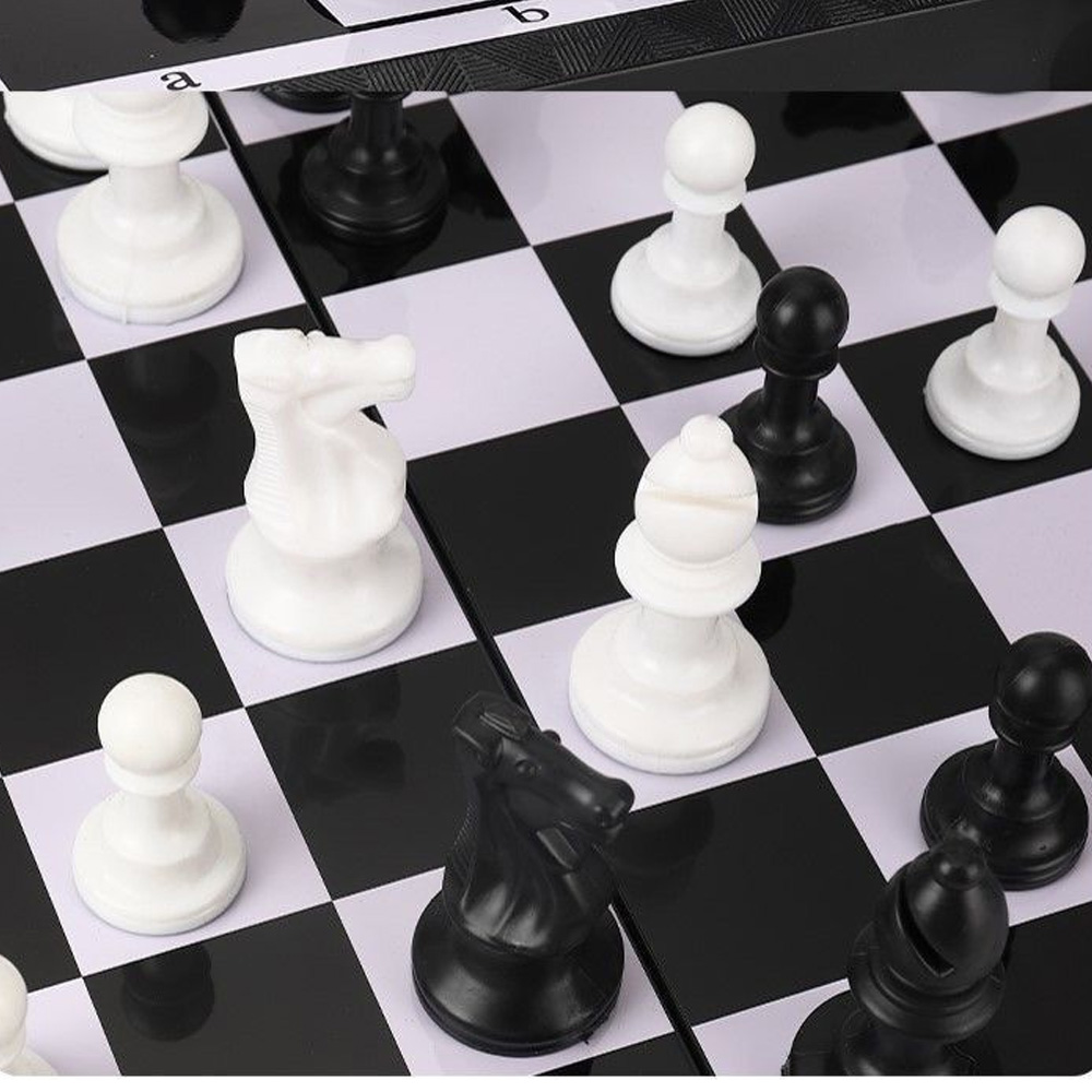 3-in-1 Magnetic Chess Set Boar - Board Game Electronic Table review and price