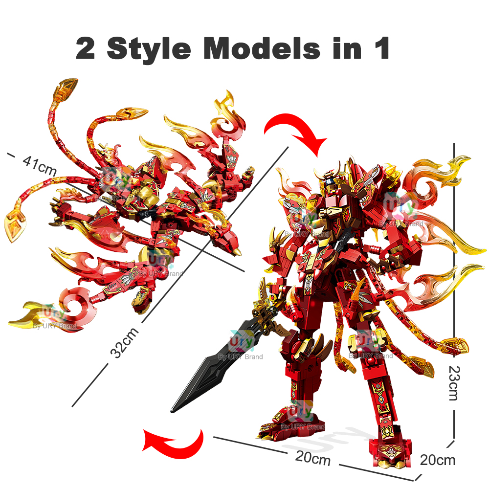 2in1 Ninja Movie Red Warrior R - Board Game Unmatched review and price