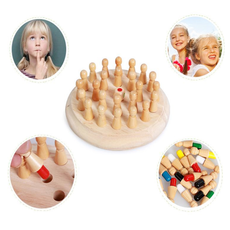 Wooden Memory Match Stick Ches - Board Game Oath review and price