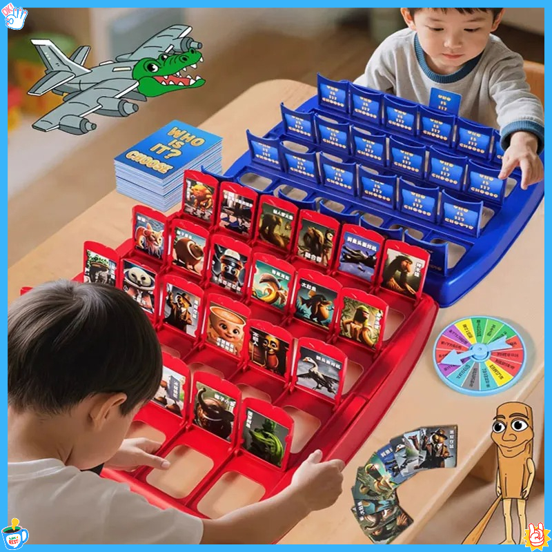 Guess Who I Am Game Italian Br - Board Game Guess Who review and price