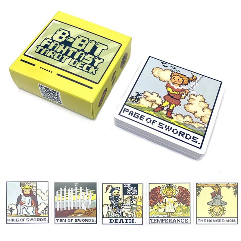 8 Bit Fantasy Tarot Deck Card  - Board Game Quantum review and price