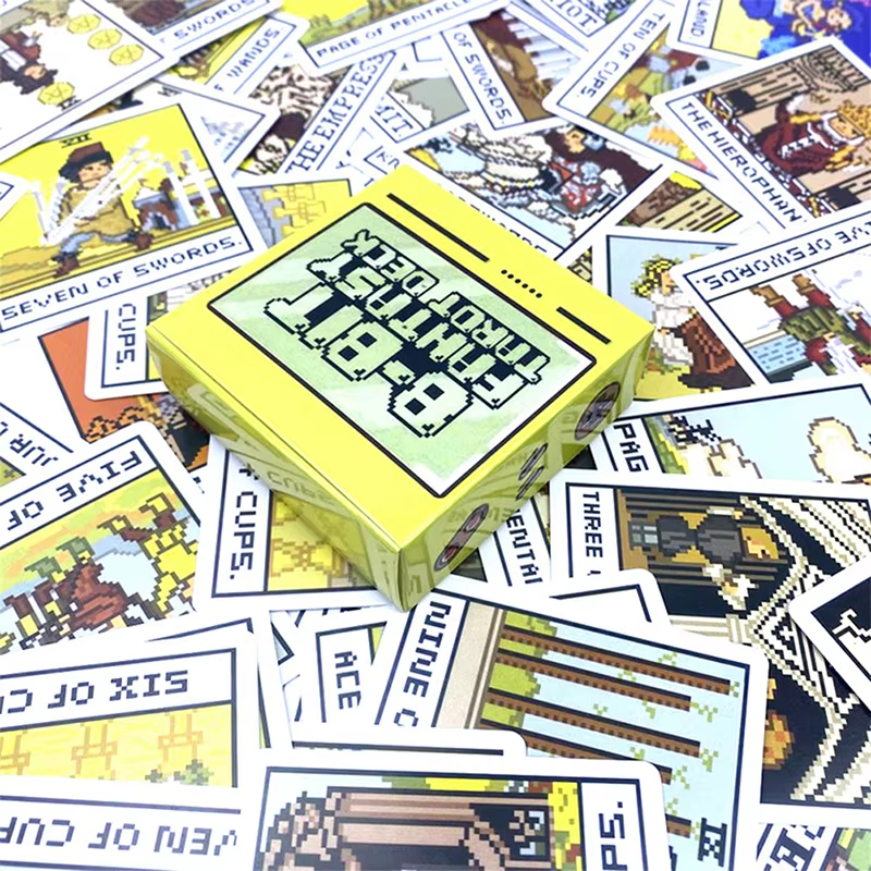 8 Bit Fantasy Tarot Deck Card  - Board Game Quantum review and price