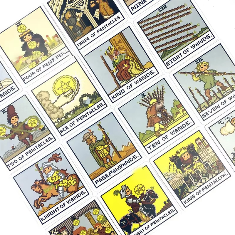 8 Bit Fantasy Tarot Deck Card  - Board Game Quantum review and price