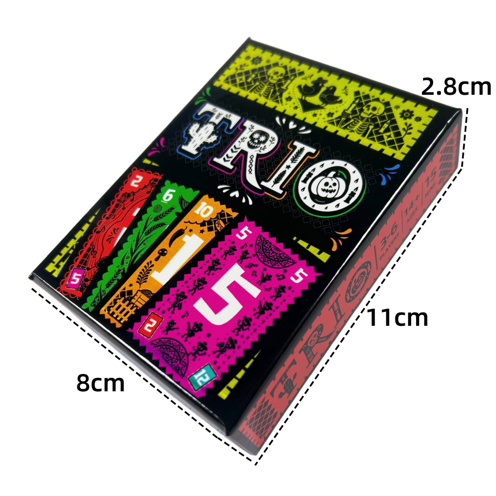 Strategic Card Board Game TRIO - Board Game Risk review and price