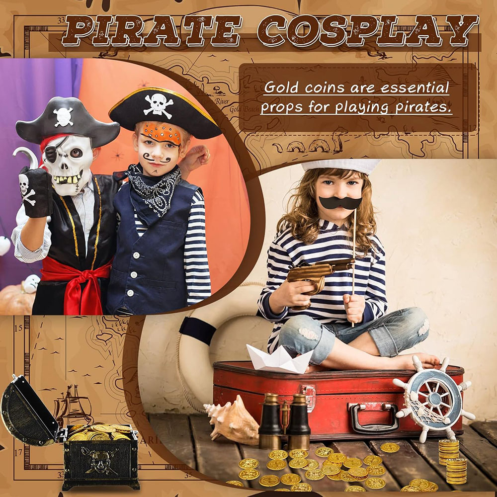 100/200/300PCS Pirate Coins Tr - Board Game Verdant review and price