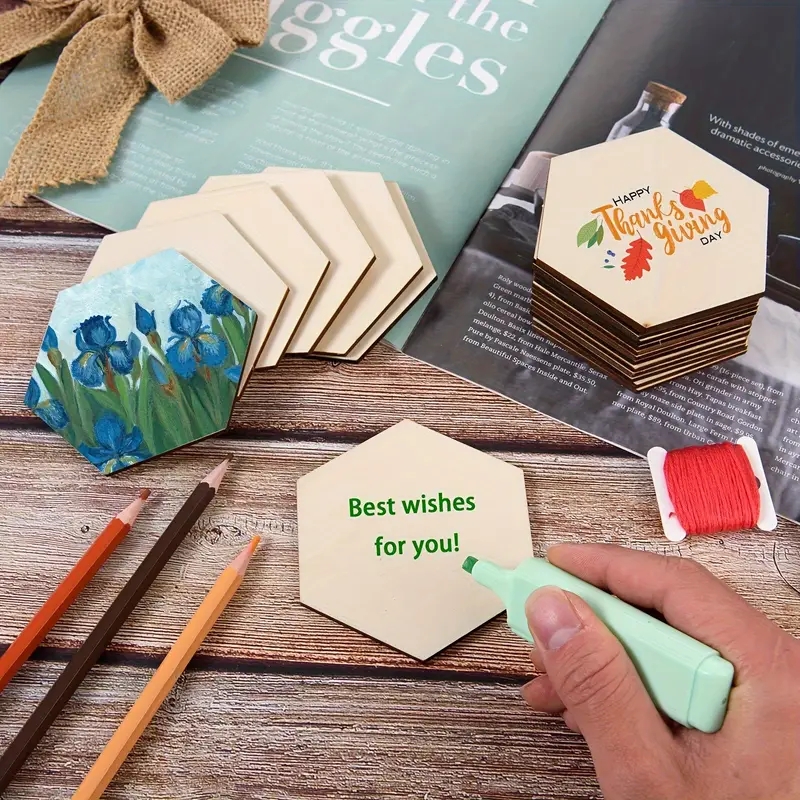 50Pcs/100Pcs,Hexagonal, Unfini - Board Game With Chips review and price