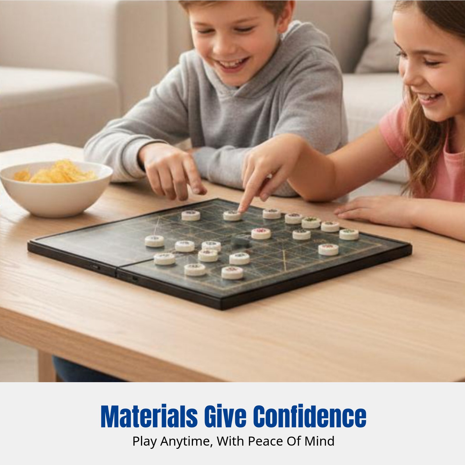 Foldable Chess Set, Multi-Game - Board Games review and price