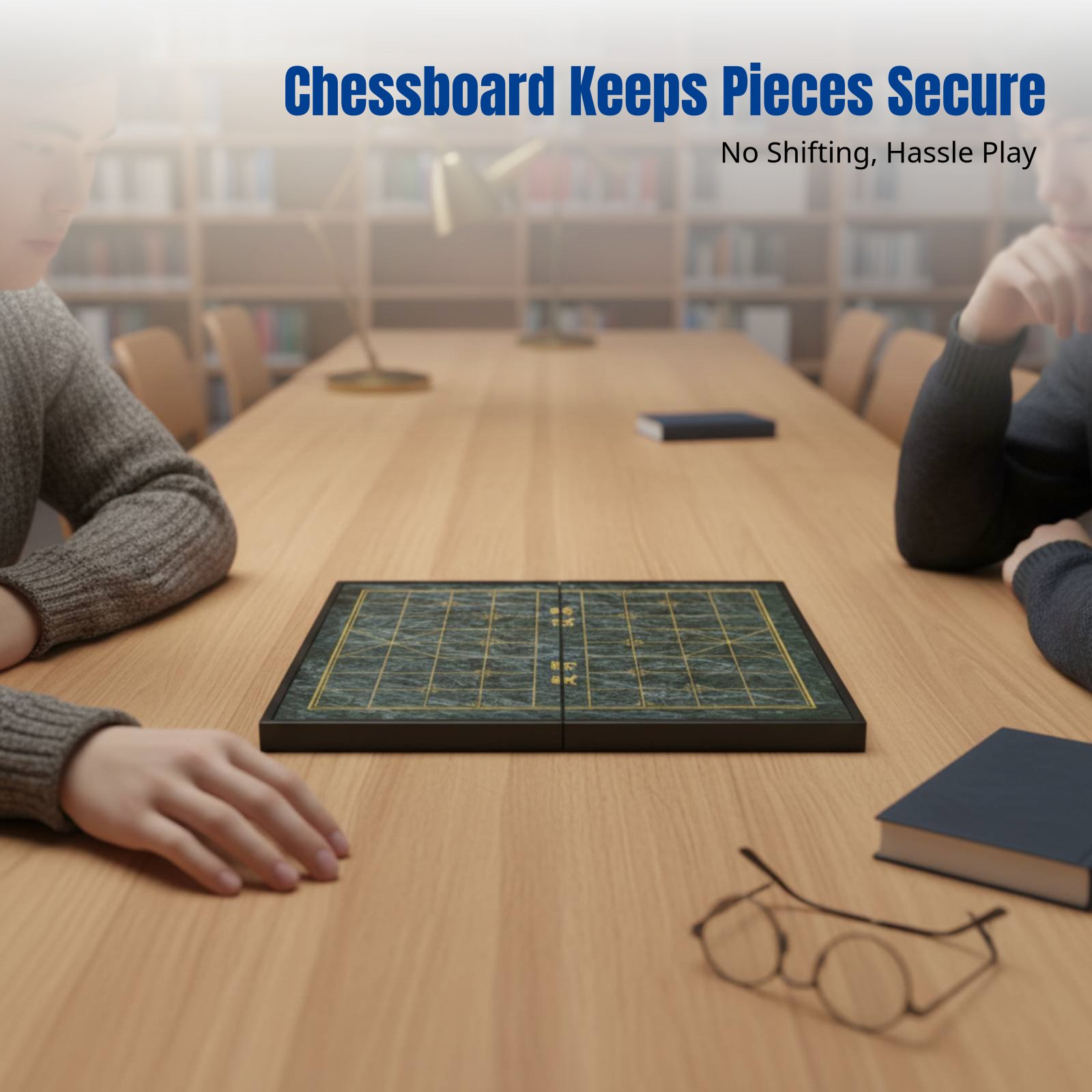 Foldable Chess Set, Multi-Game - Board Games review and price