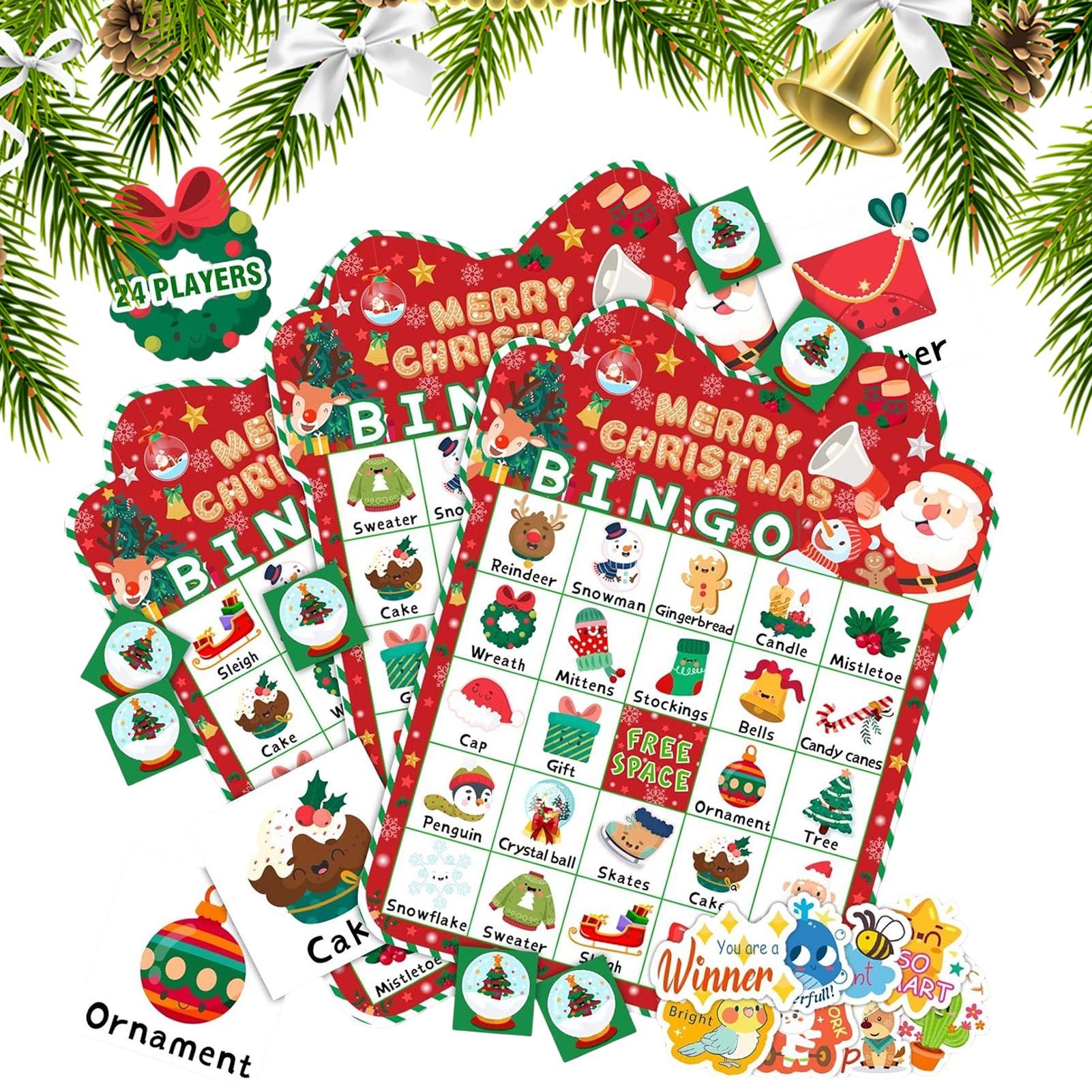 Christmas Bingo Game Winter Ho - Board Game Festival review and price