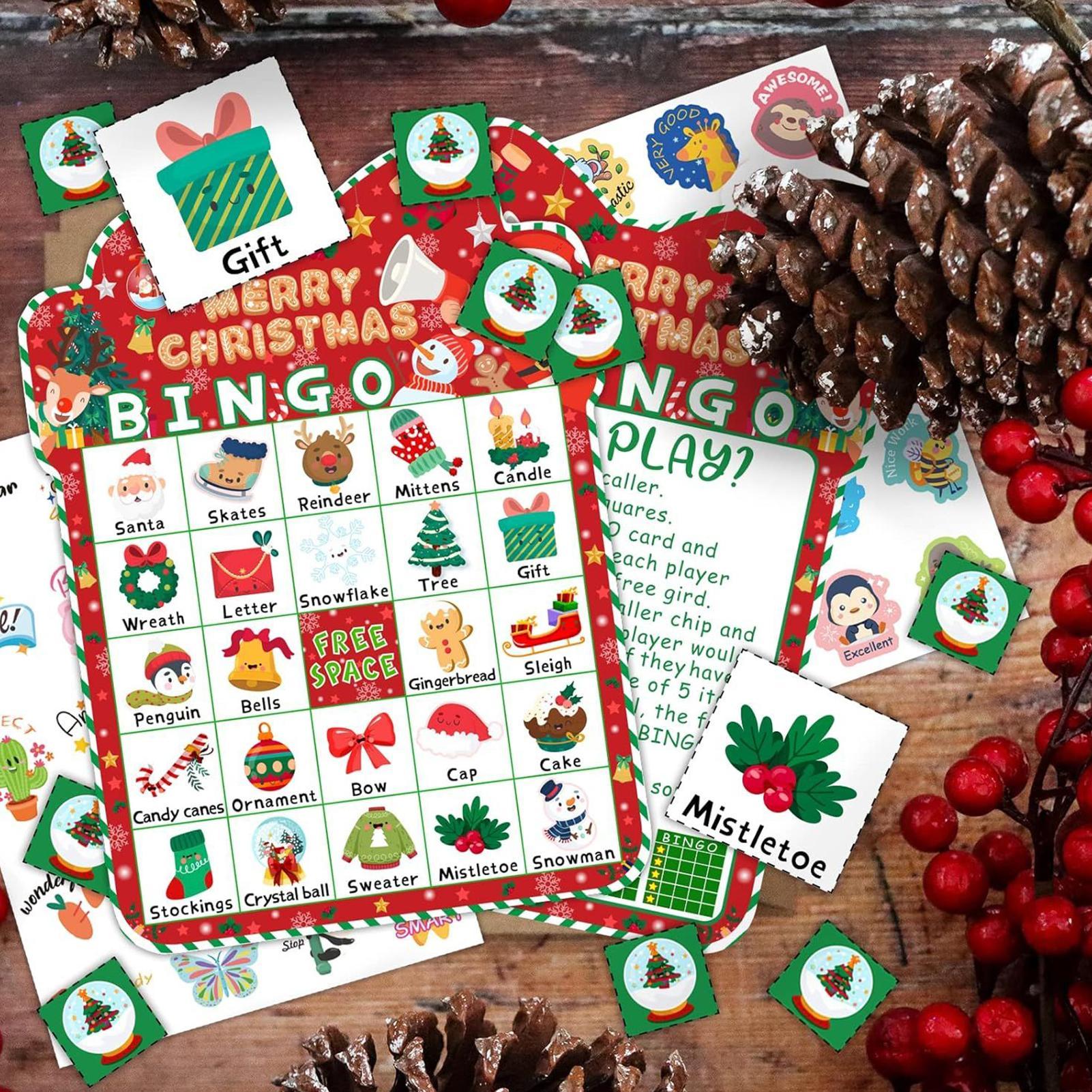 Christmas Bingo Game Winter Ho - Board Game Festival review and price