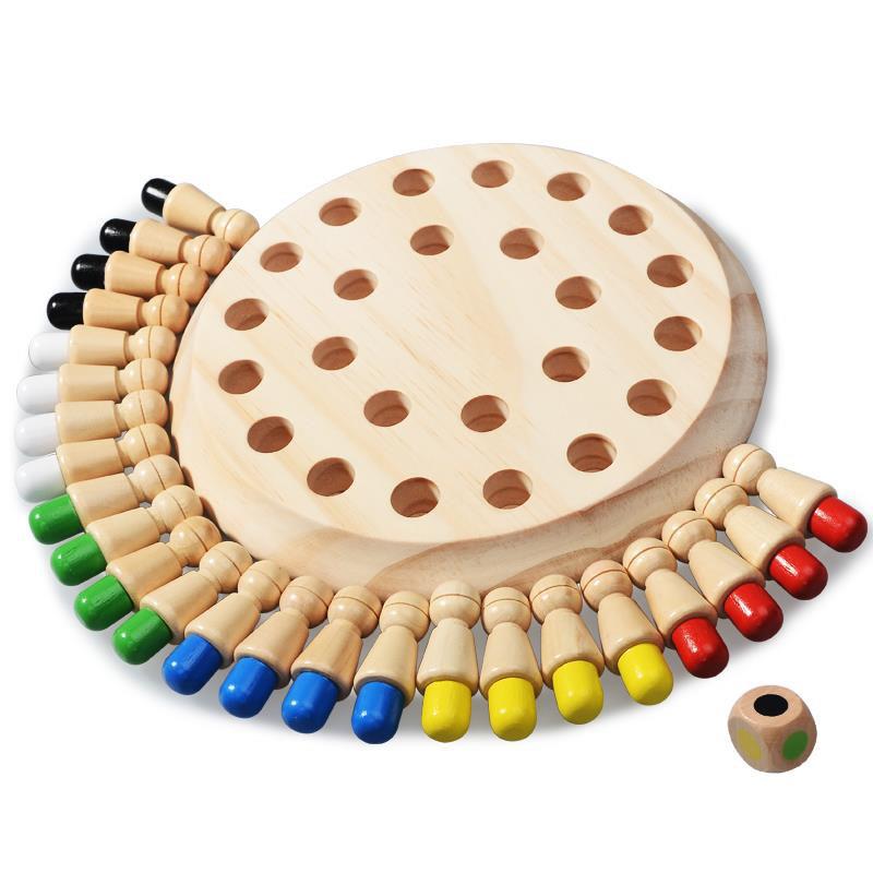 Wooden Memory Match Stick Ches - Board Game Oath review and price