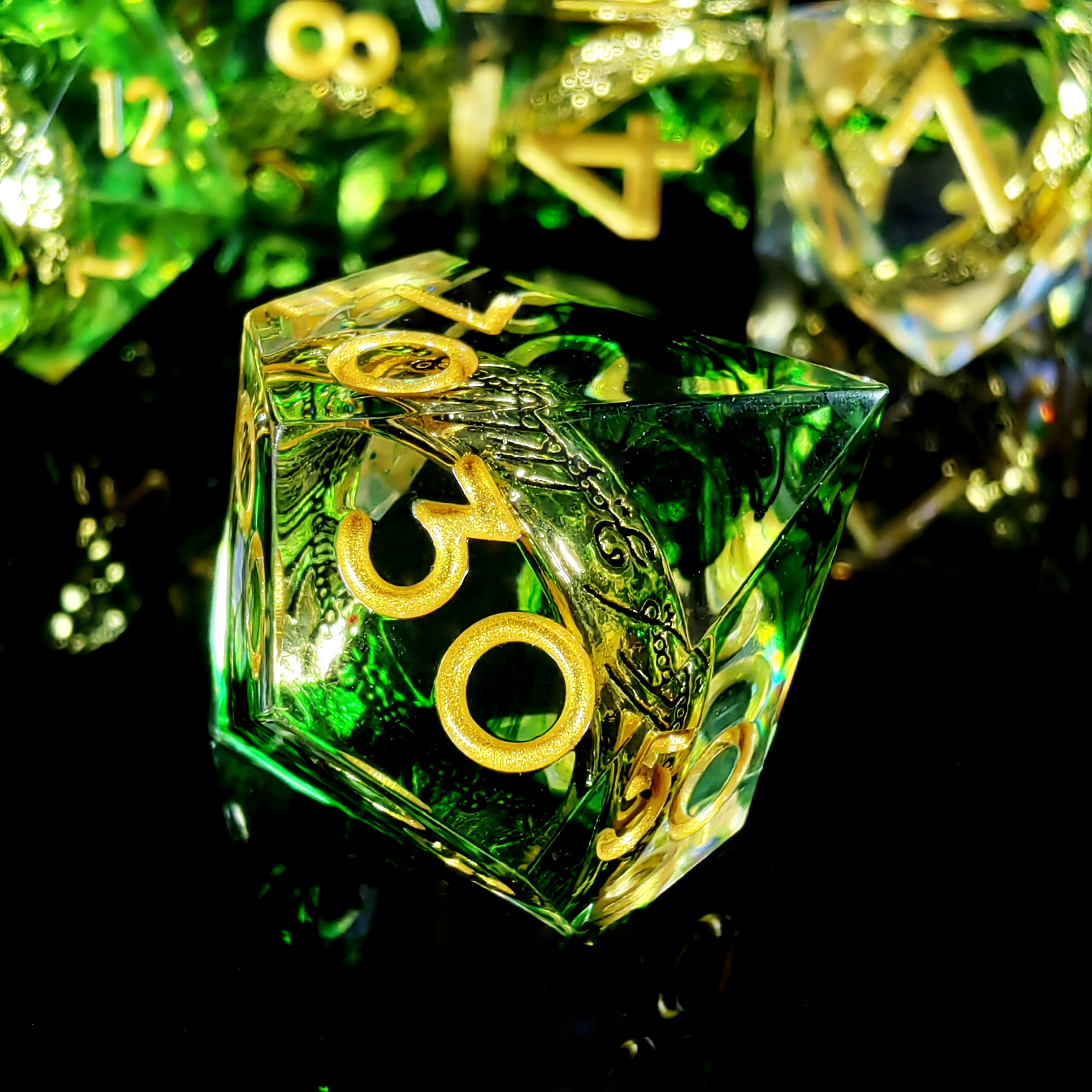 DnD Dice Set - 7pc Resin Polyh - Dice Set Polyhedral review and price