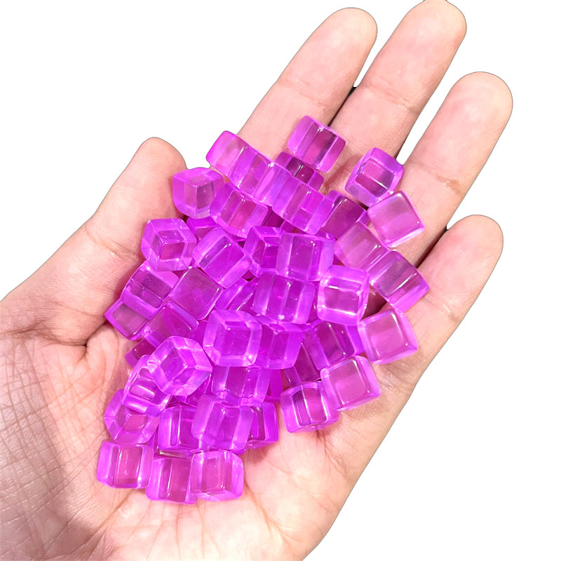 100pcs/set 8mm Clear Cube Dice - Board Game Vector review and price