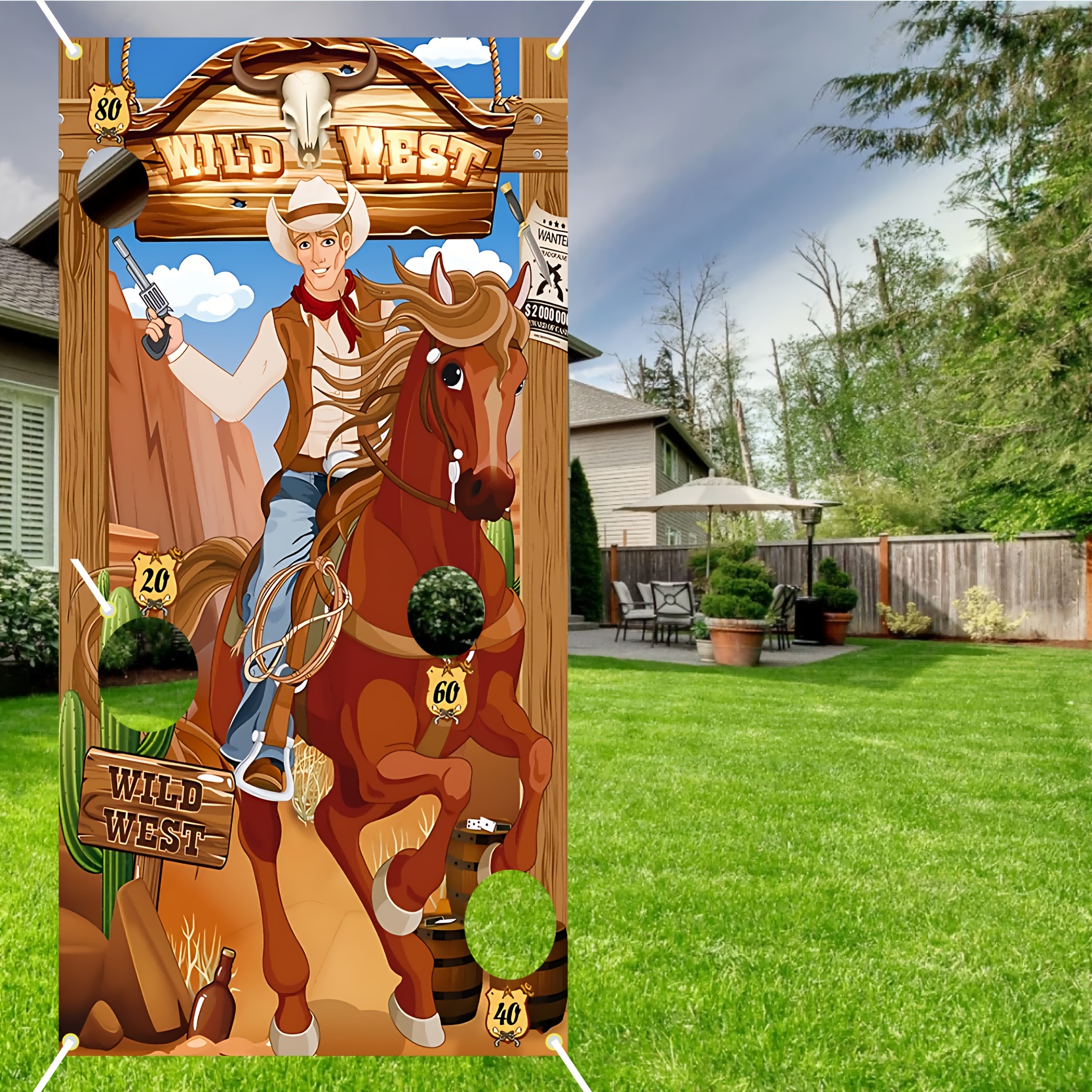 Western cowboy and horse-theme - Board Game Festival review and price