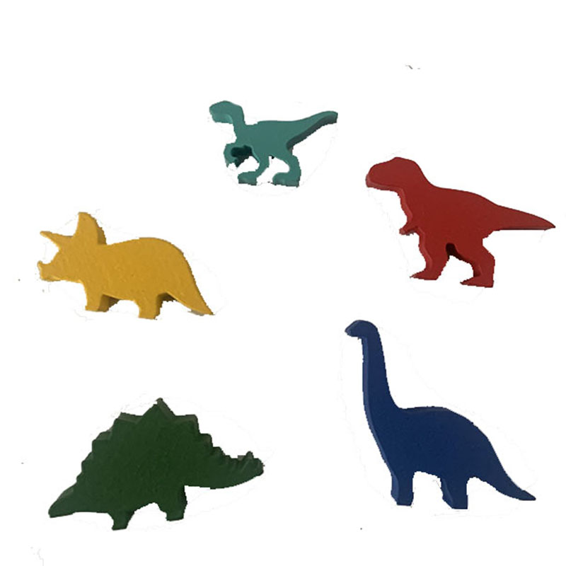 5 Pcs/set Wooden Dinosaur Boar - Board Game Wingspan review and price