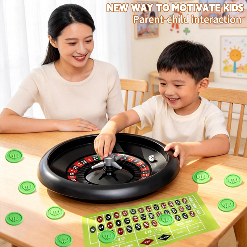 Kids Interactive Roulette Boar - Board Game With Questions review and price