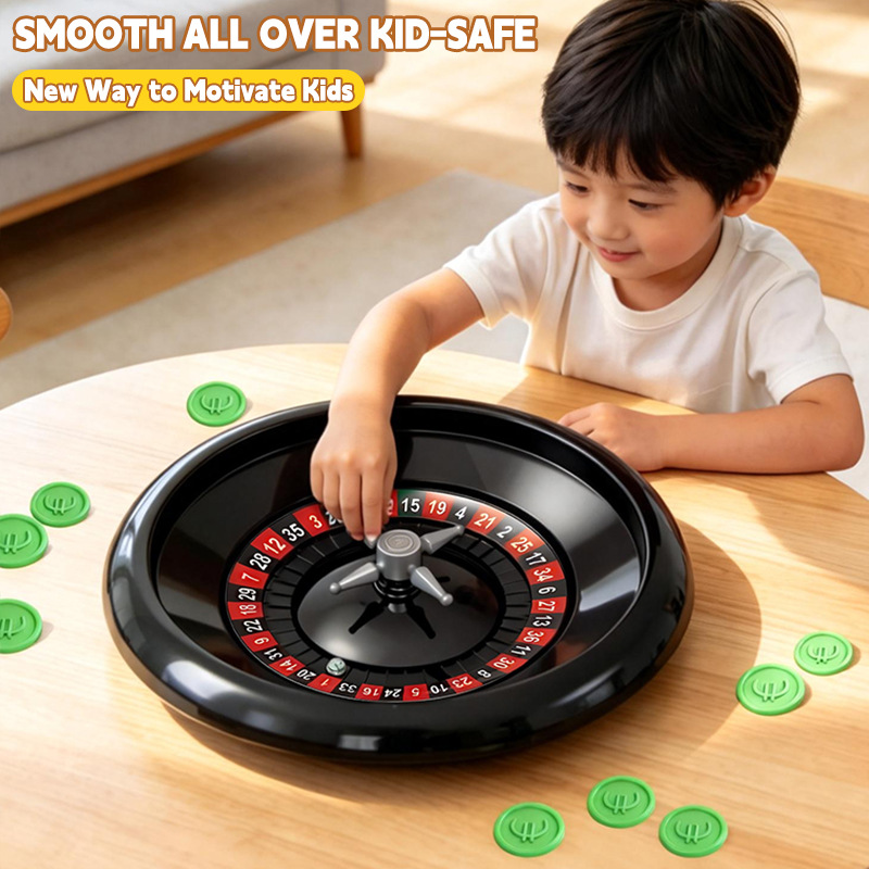 Kids Interactive Roulette Boar - Board Game With Questions review and price