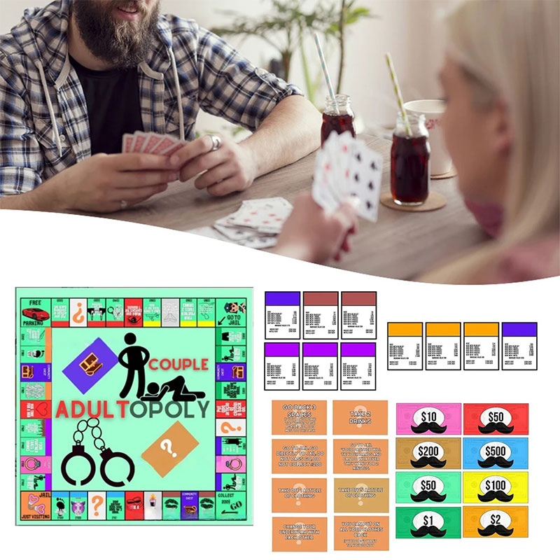 1 Set Adult Couple Game Monopo - Board Game Unmatched review and price