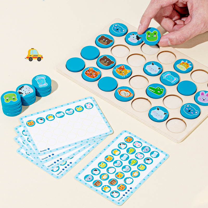 Wooden Memory Chess for Childr - Board Game Oath review and price