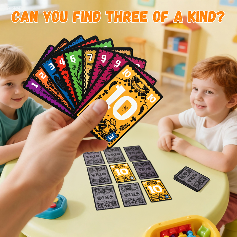 Strategic Card Board Game TRIO - Board Game With Questions review and price