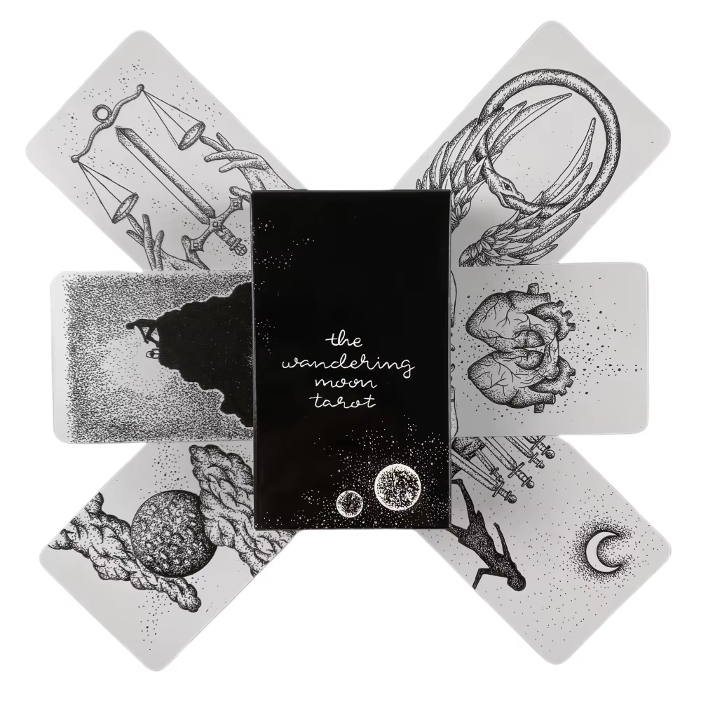 The Wandering Moon Tarot Decks - Board Game Quantum review and price