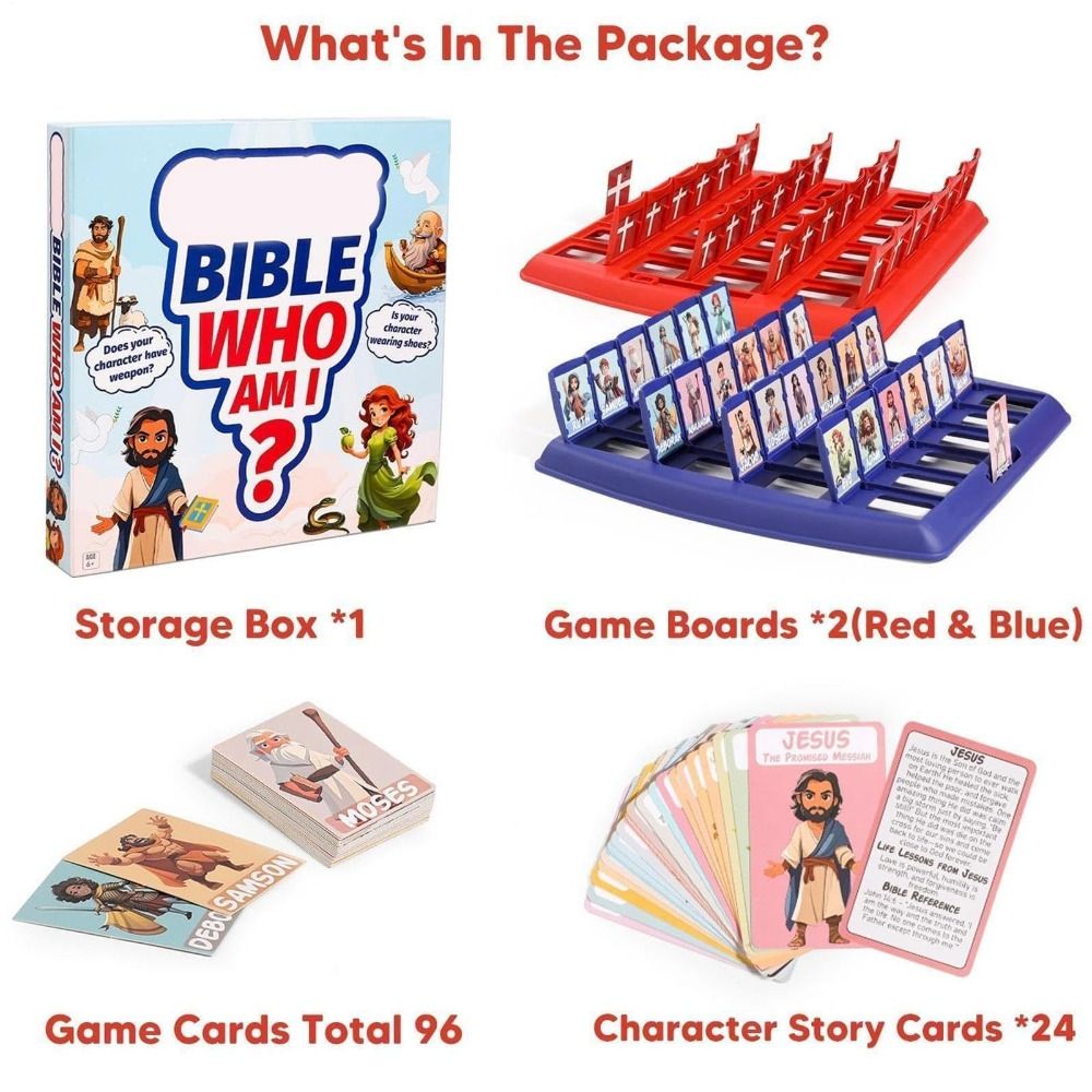 Gifts Portable Guess Bible Who - Board Game Guess Who review and price