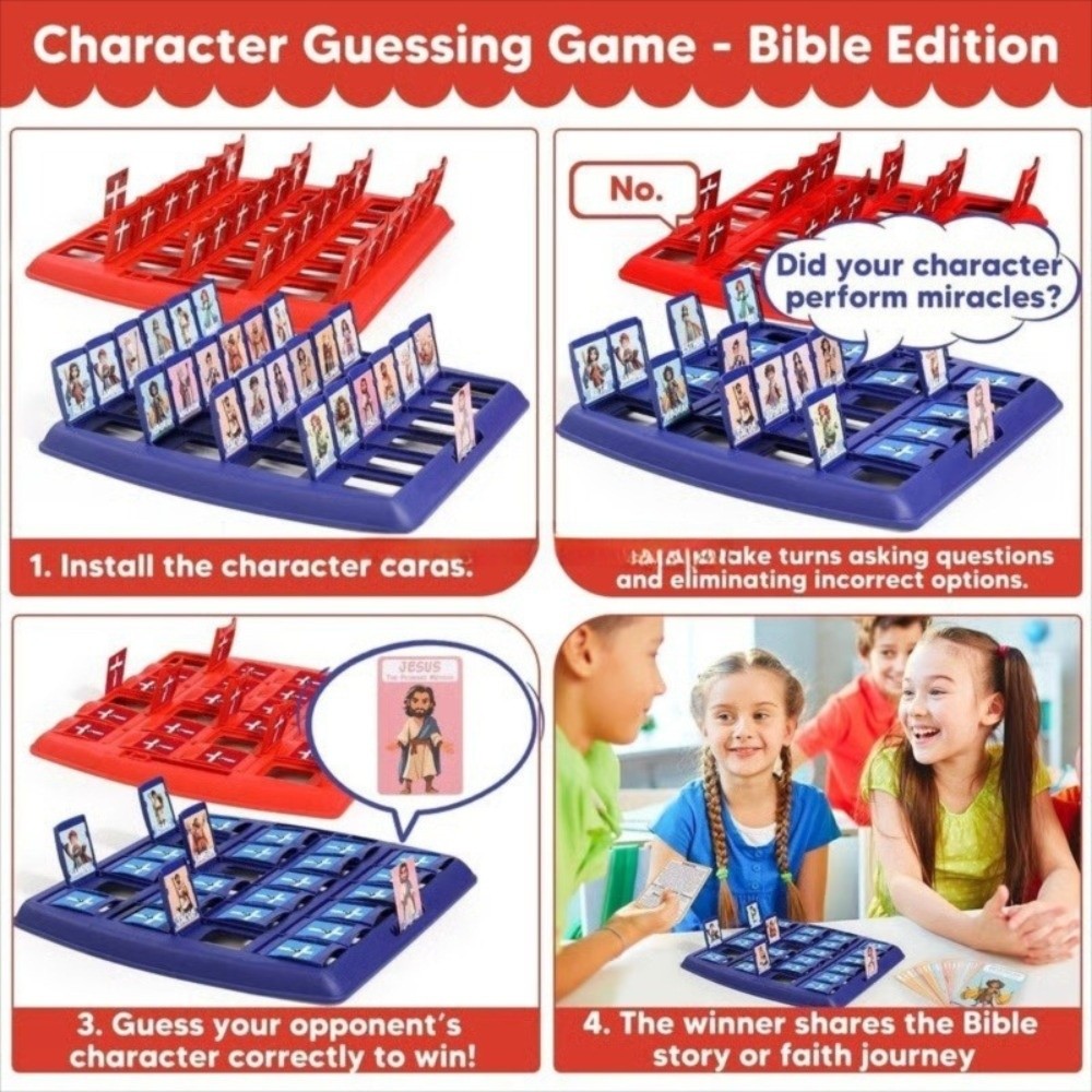 Gifts Portable Guess Bible Who - Board Game Guess Who review and price