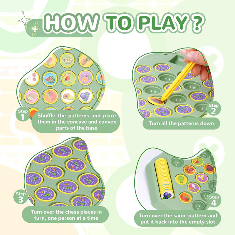 Children's Memory Flip Chess E - Board Game Oath review and price