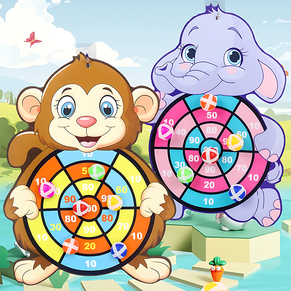 Educational Games Dart Board B - Board Game With Questions review and price
