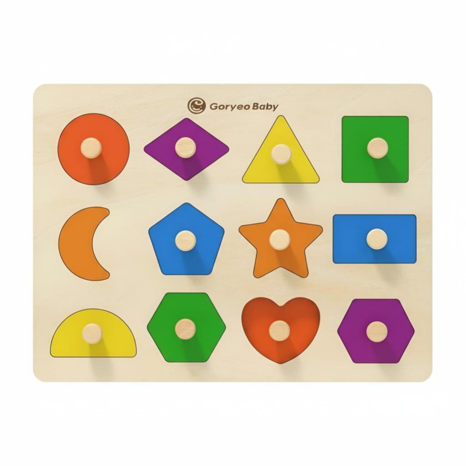 Number Game Board, Wooden Shap - Board Games review and price