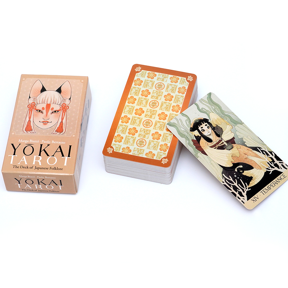 Yokai Tarot Deck 78 Pcs Cards  - Board Game Illustration review and price