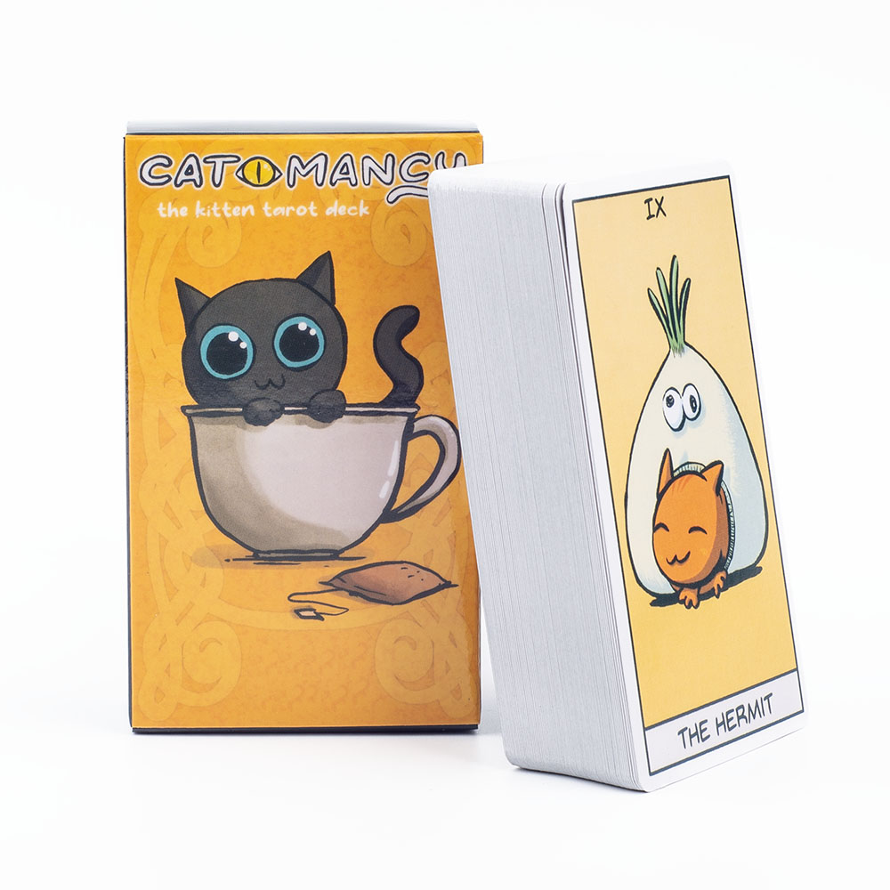 Cat Mancy Kitten Tarot Deck 78 - Board Game Quantum review and price