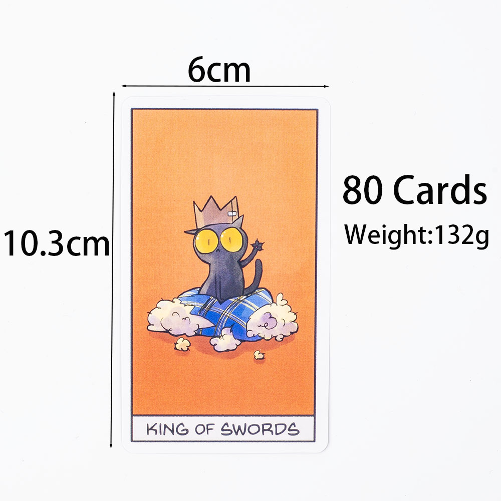 Cat Mancy Kitten Tarot Deck 78 - Board Game Quantum review and price