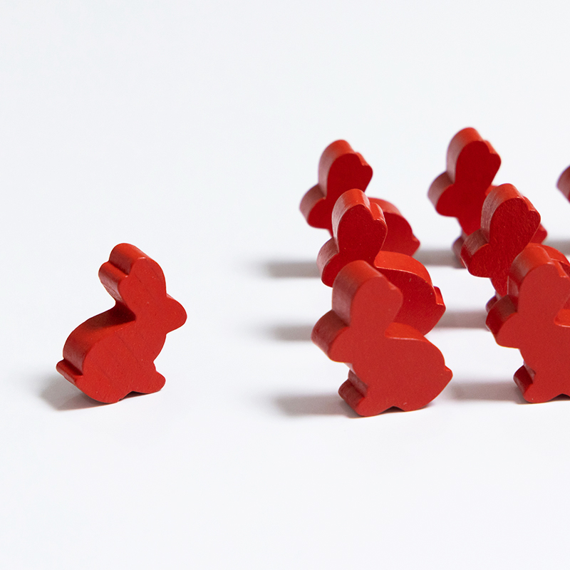 100PCS Cute Rabbit Meeple, 25m - Board Game Vector review and price